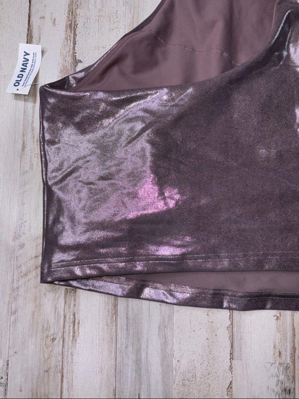 Old Navy Active Powersoft Metallic Cami Tank Top Size 3X NWT - Picture 10 of 13